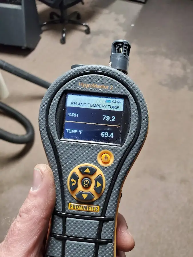 Moisture meter humidity assessment for Fire & Smoke Damage Restoration in Greenwood